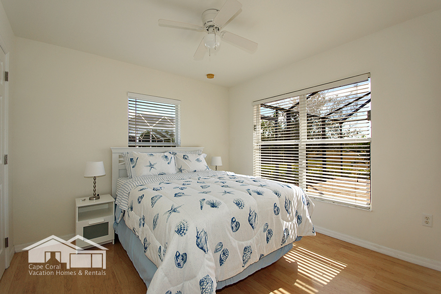 Villa Blue Horizon Guest Bedroom Cape Coral Florida
