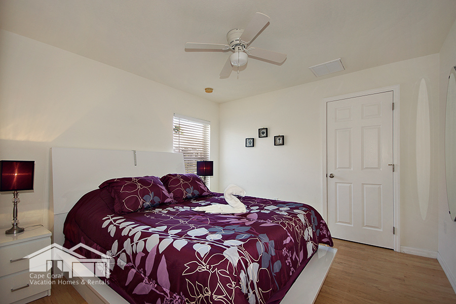 Villa Blue Horizon Guest Bedroom Double Cape Coral Florida