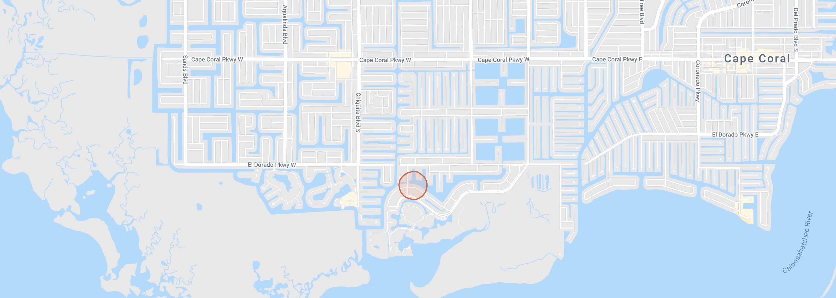 Maps Villa Dolphin Cove Cape Coral Florida