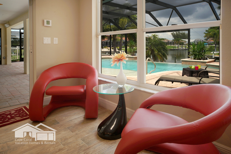 Villa Sunrise Lounge Cape Coral Florida